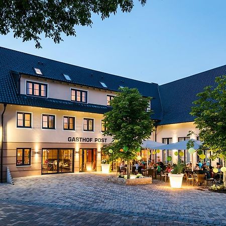 Die Post Hotel Bad Groenenbach Bagian luar foto